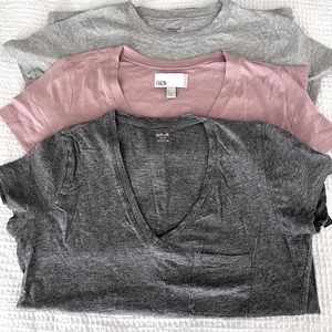 Madewell Tshirts lot of 3
